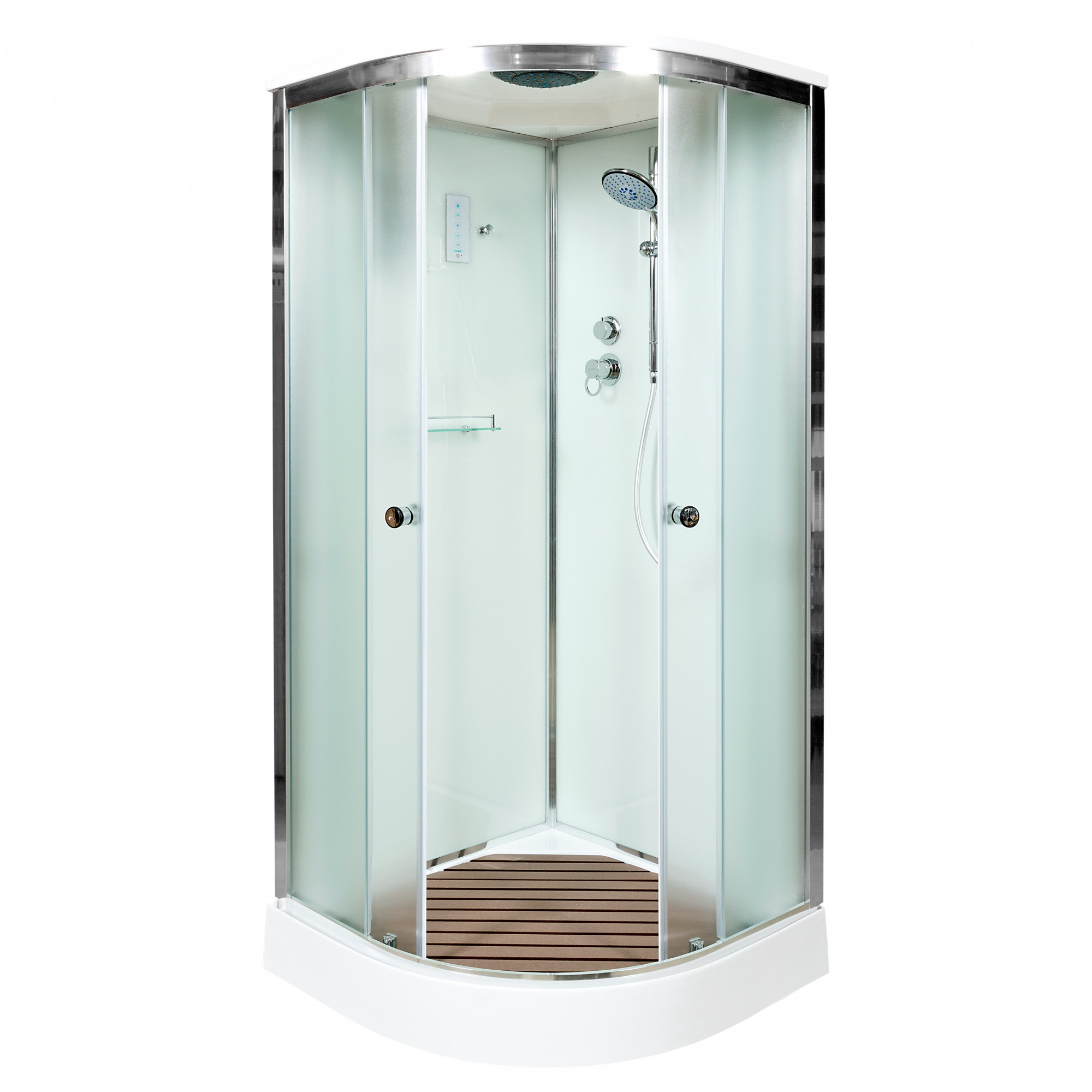 ЕМ1512 R N (без крыши) Душевая кабина DETO Серия EM D01S+ эл.