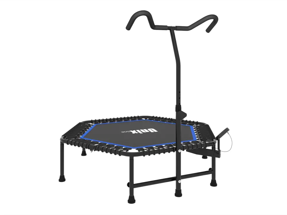 91248169 Батут без защитной сетки Unix line fitness pro 125 см 124 см синий STLM-0965033