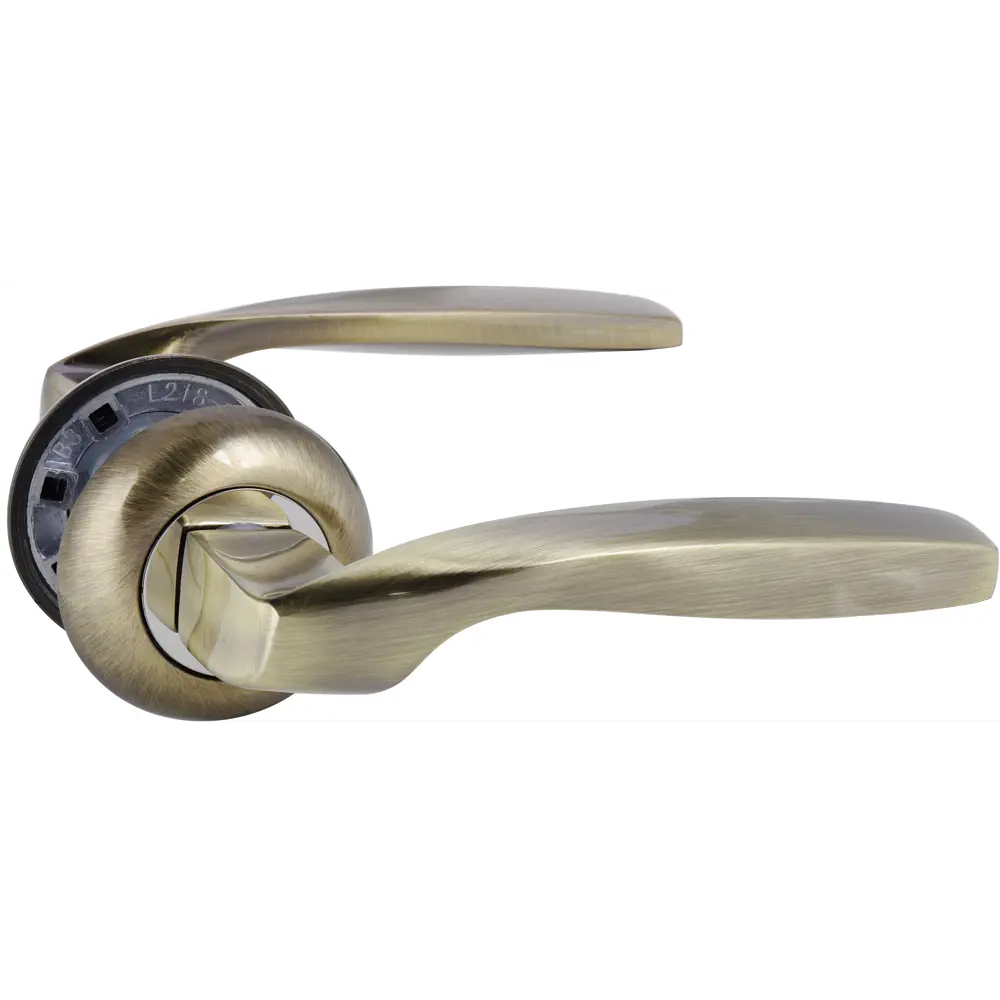 Дверная ручка EDSON EDS-18-Z01 бронзовая с эргономичным дизайном 84376134 STLM-0048830