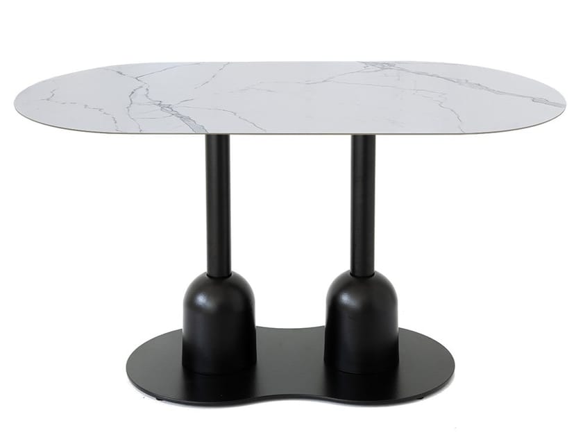 Овальный мраморный стол Vela Arredamenti Thypa ARCH-00075381