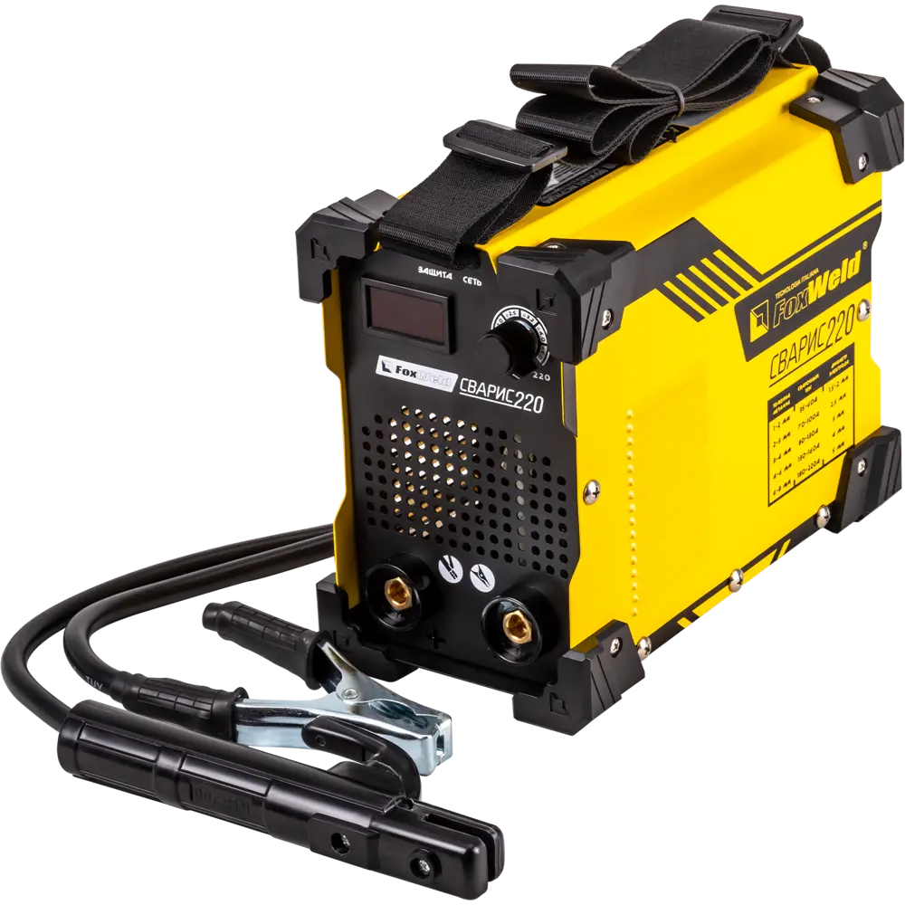 Инверторный сварочный аппарат FoxWeld Сварис 220 для профессиональных и домашних работ 85881271
