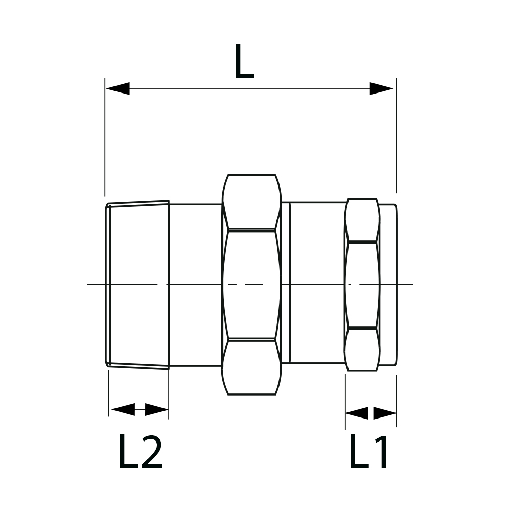 8126G016000000 Разъемные соединения Tece  - Вид №1