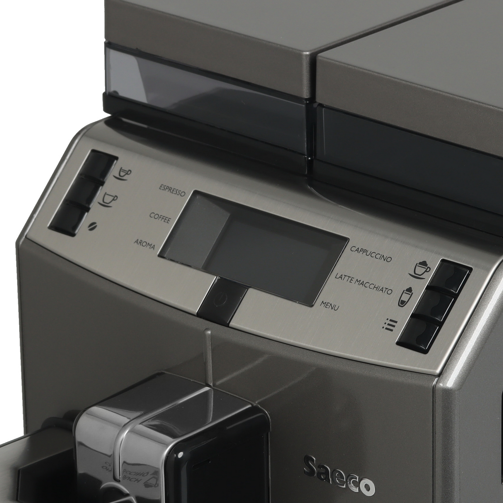 5495587 Кофемашина автоматическая Saeco Lirika One Touch Cappuccino черный STDN-0066202 - Вид №3