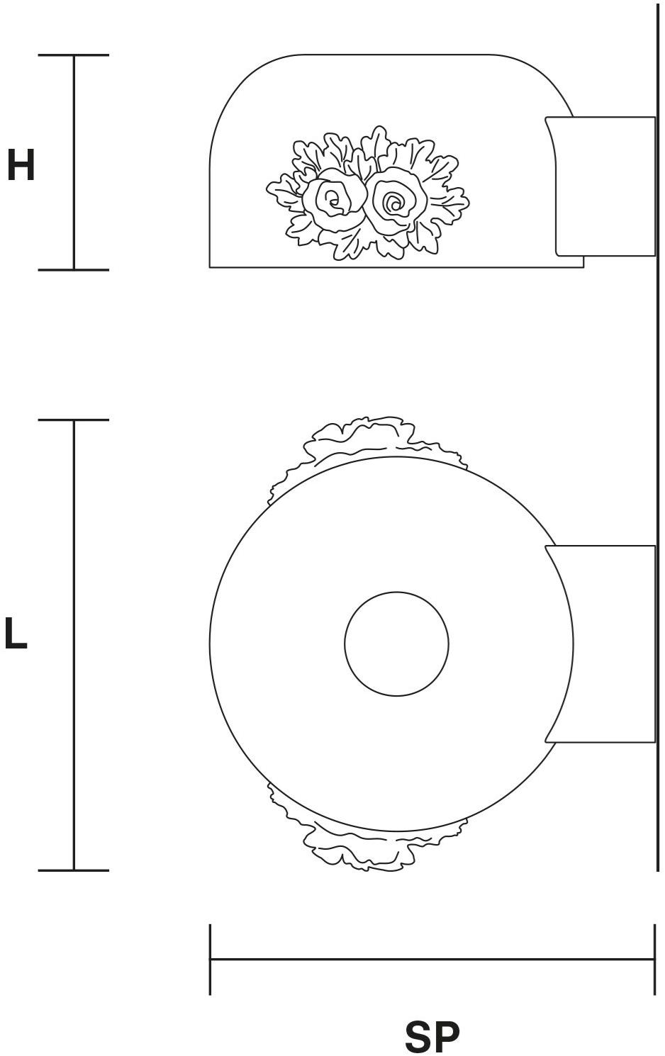 Masiero Настенный светильник из алюминия Dame sun-id-1416982 - Вид №1