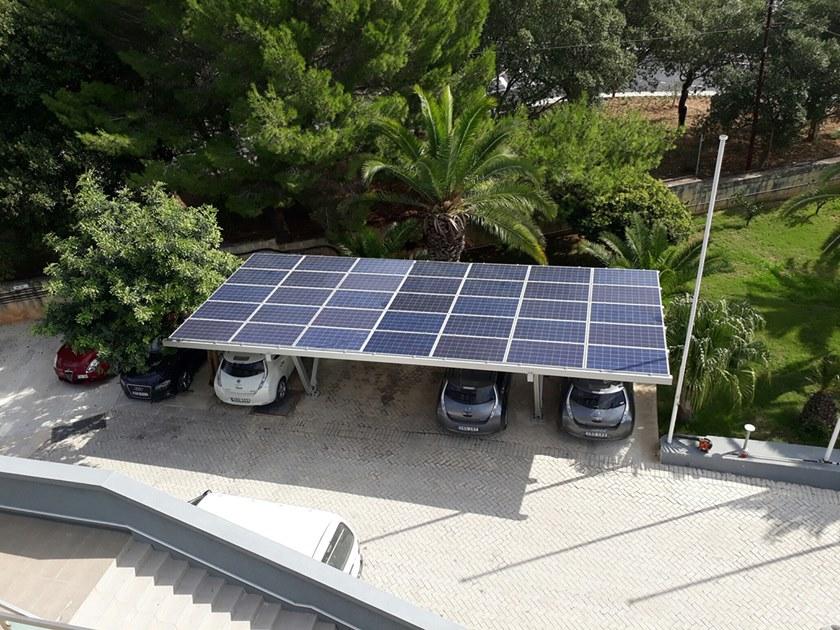 Giulio Barbieri Укрытие с фотоэлектрическими панелями для парковочного места sun-id-1415564 - Вид №7