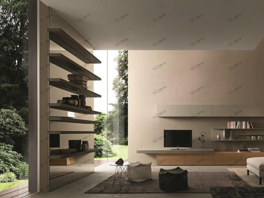 Presotto Модульный книжный шкаф с открытой стенкой I-modulart sun-id-1429698