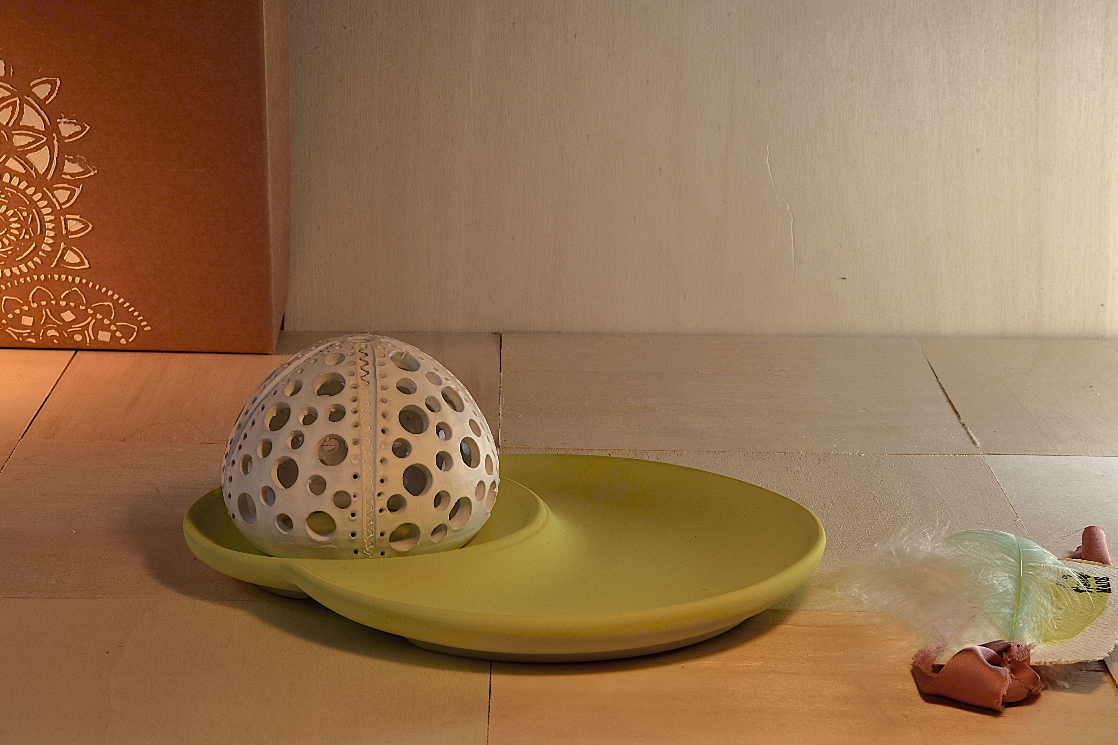 Матовый глазурованный керамический подсвечник Muse dell’Abitare огонь ARCH-00094363 - Вид №1