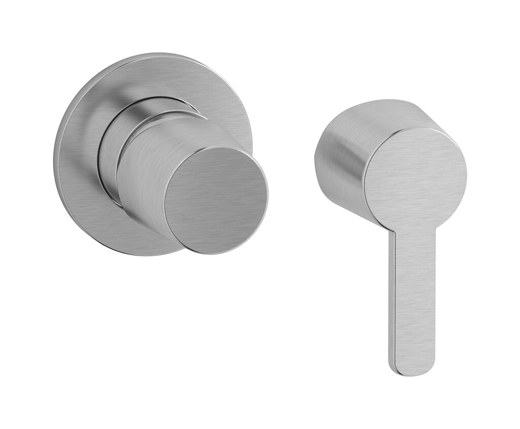 Внешние части встроенного смесителя на 1 потребителя WE ARE IB aa305np Brushed Nickel TAAAC