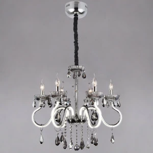 Подвесная люстра Bogates Oberon 419/6 Strotskis BOGATES ДИЗАЙНЕРСКИЕ, OBERON 187054 Хром