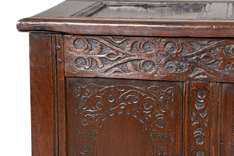 SOR27550 Дубовый сундук с панелями ijlbrown  - Вид №3