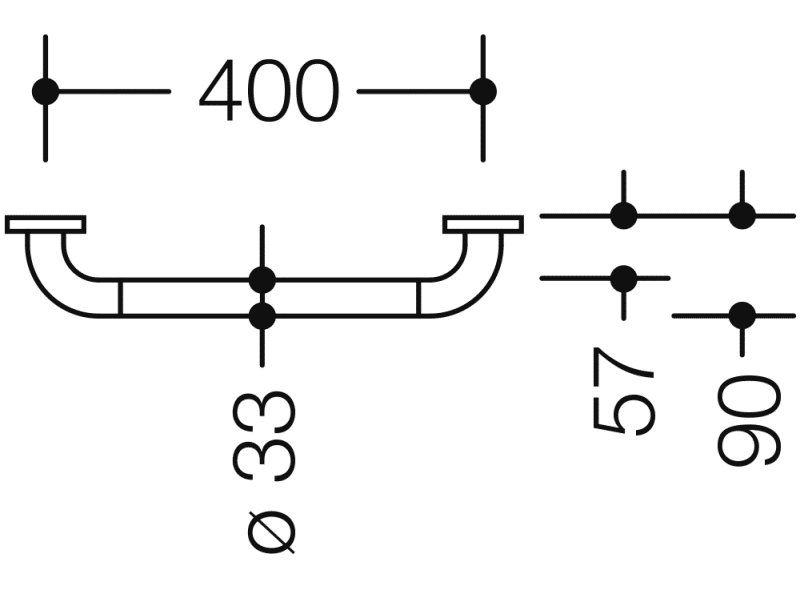 801.36B116 ручка для захвата HEWI Edition matt | Polyamid  - Вид №5