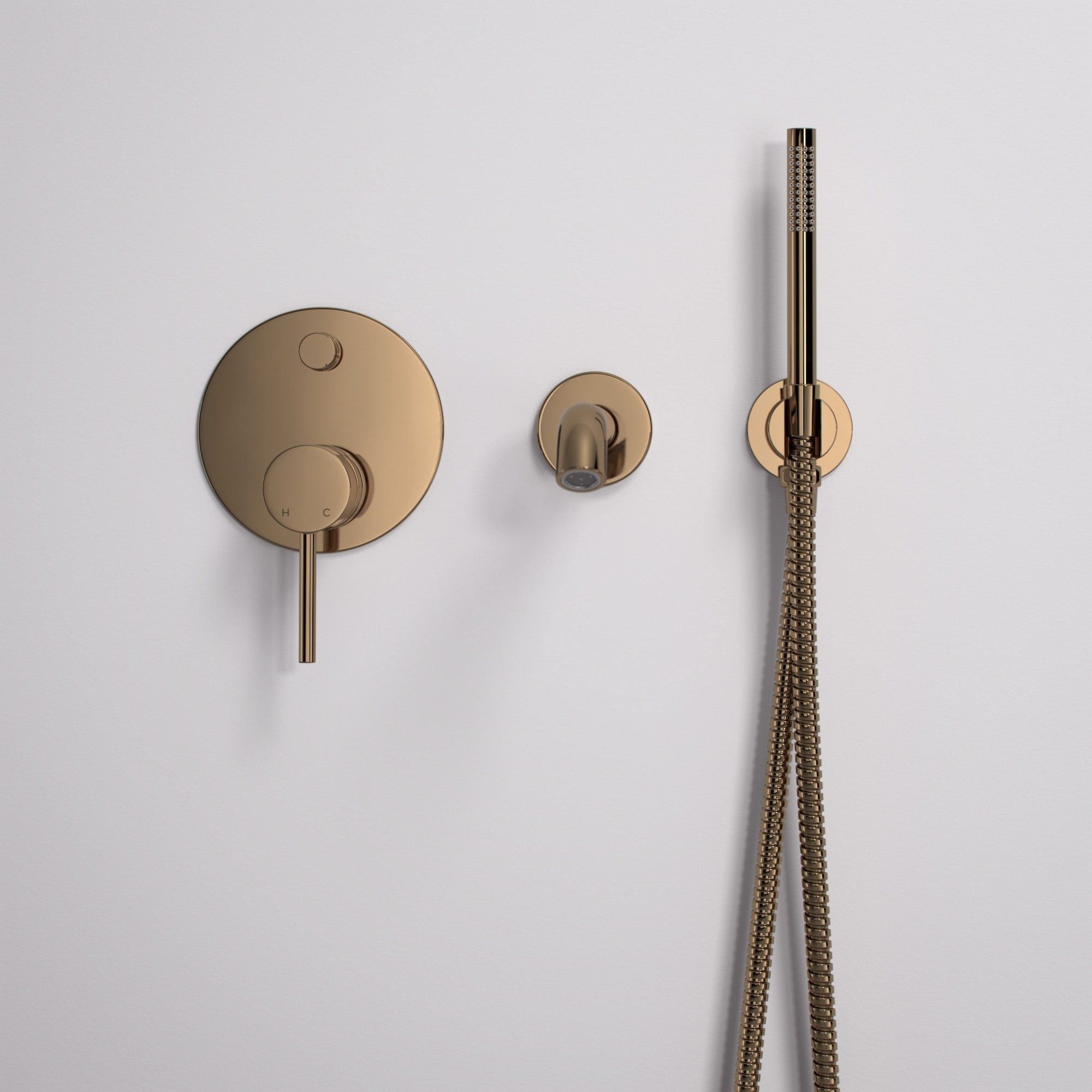 Набор встраиваемых ванн с одной ручкой и ручным душем LUSSO Luxe ARCH-00003798 - Вид №6