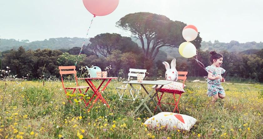 Fermob Садовый столик круглый из стали Tom pouce 0242 - Вид №6