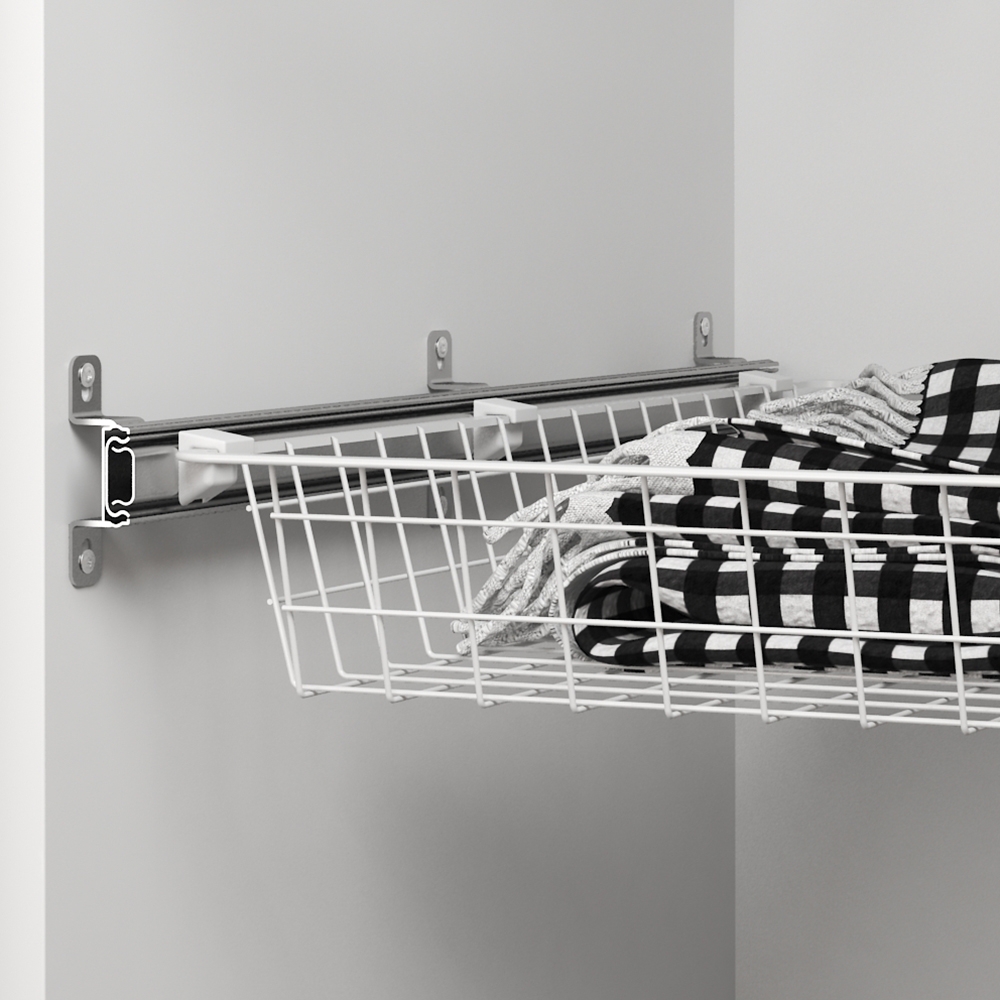 Телескопические направляющие , 550 мм, сталь LJPS0610 Public Steel Россия  - Вид №3