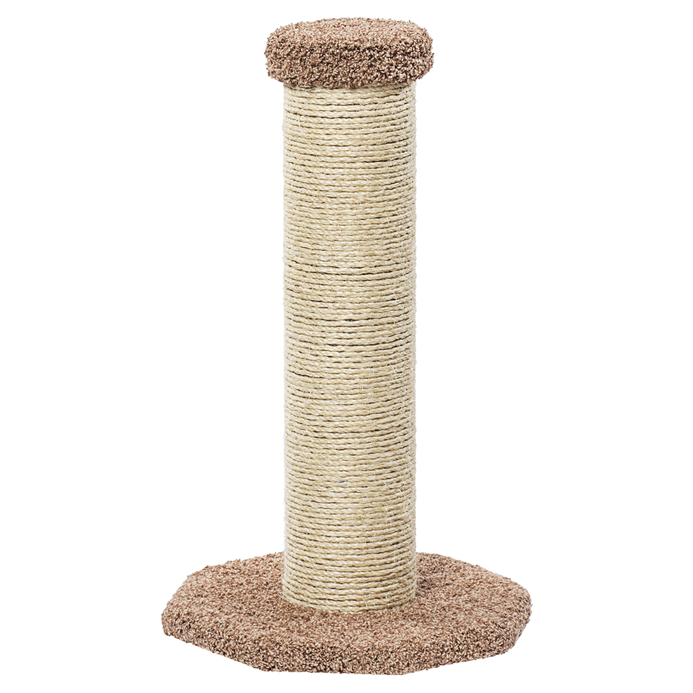 УТ0008732 Когтеточка для кошек ковролиновая Столбик мощный ПУШОК 