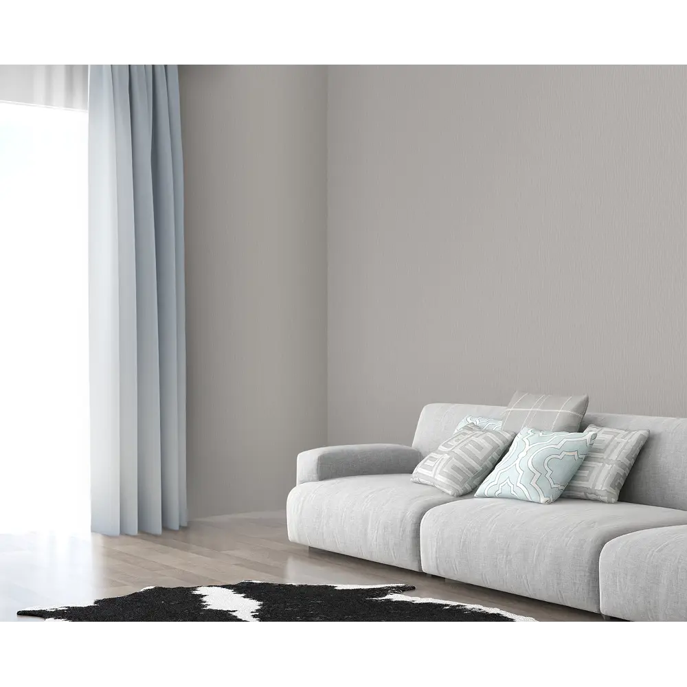 Обои Renowa Комета серо-серебристые с полосами для современного интерьера 89425642 STLM-1578856 - Вид №4