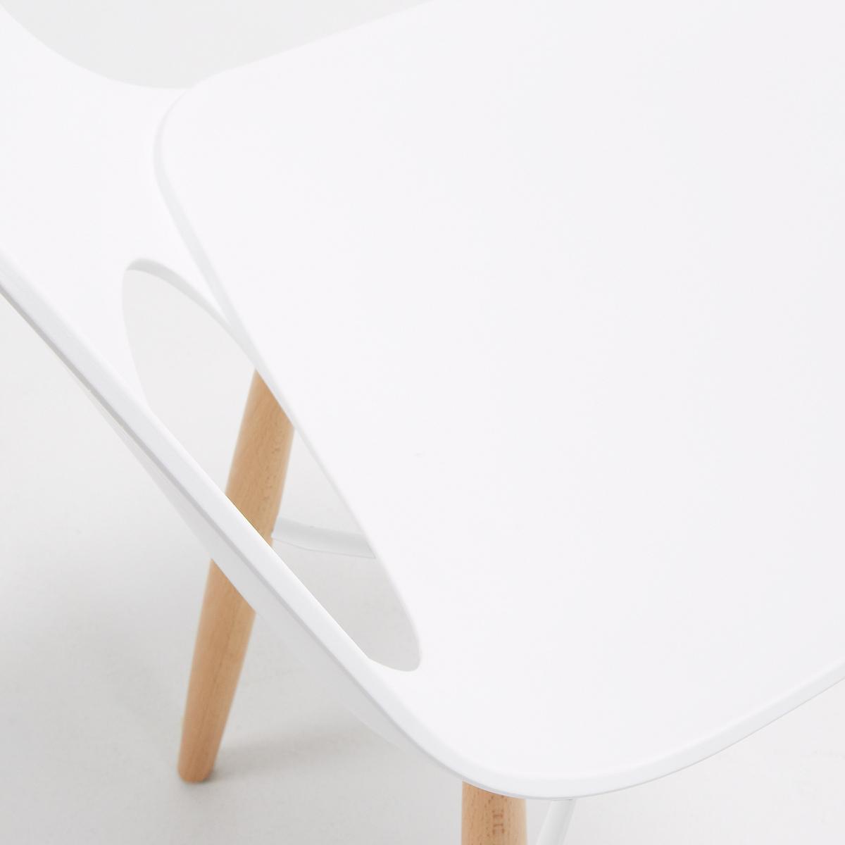 052594 Стул пластик белый La Forma Kint  - Вид №4