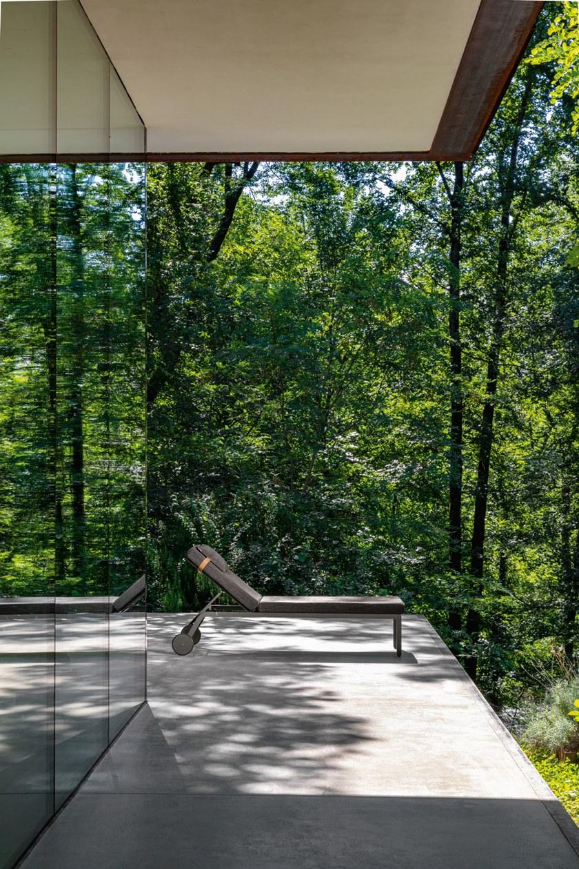 Talenti Садовая кушетка из ткани Recliner на колесиках Riviera Rivlet - Вид №2