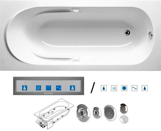 BC2800500000000_pro6 Ванна Riho Future Santreyd - Вид №1