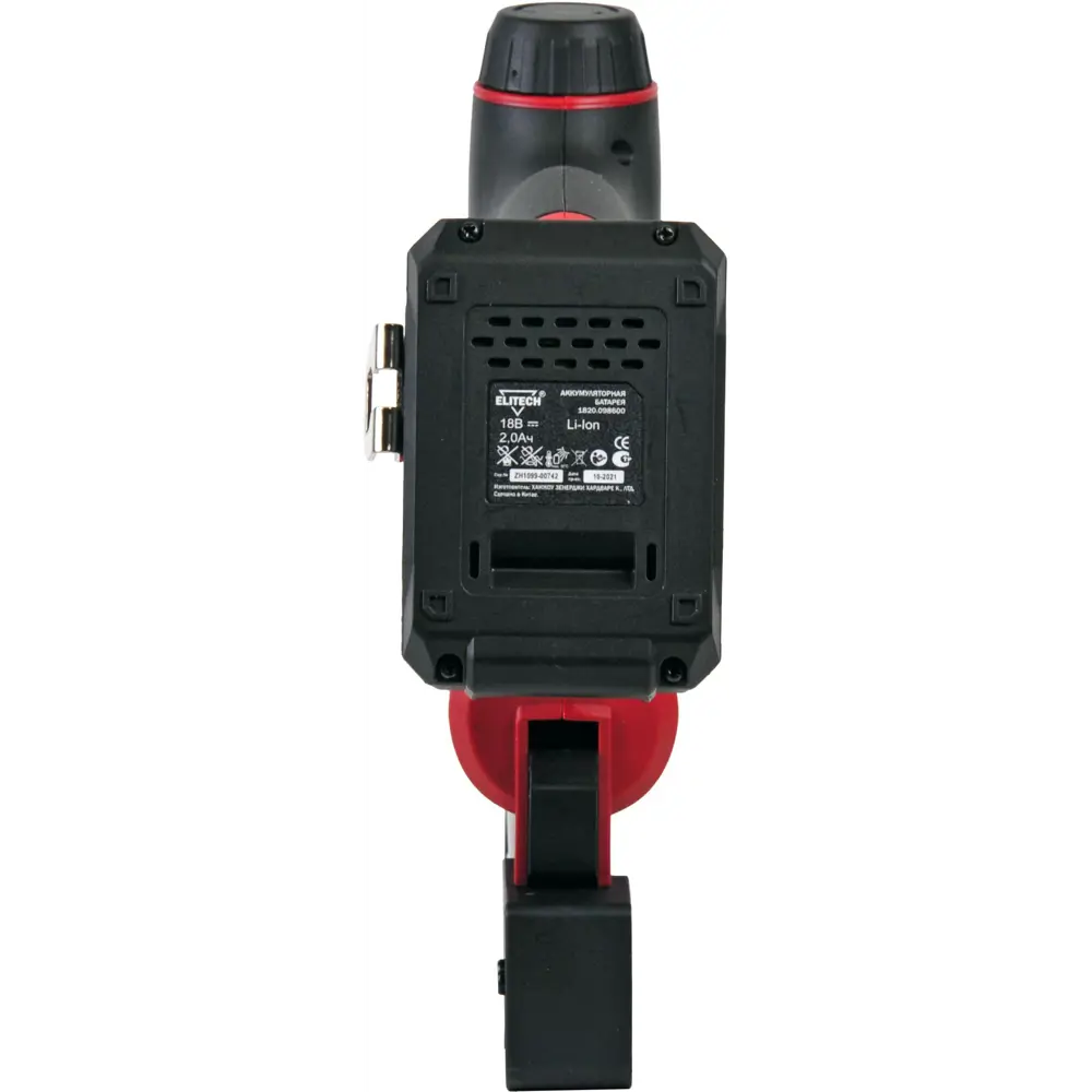 Степлер аккумуляторный Elitech ПГА1832Л E2210.001.01, 18 В Li-Ion 2 Ач STLM-2127680 - Вид №5