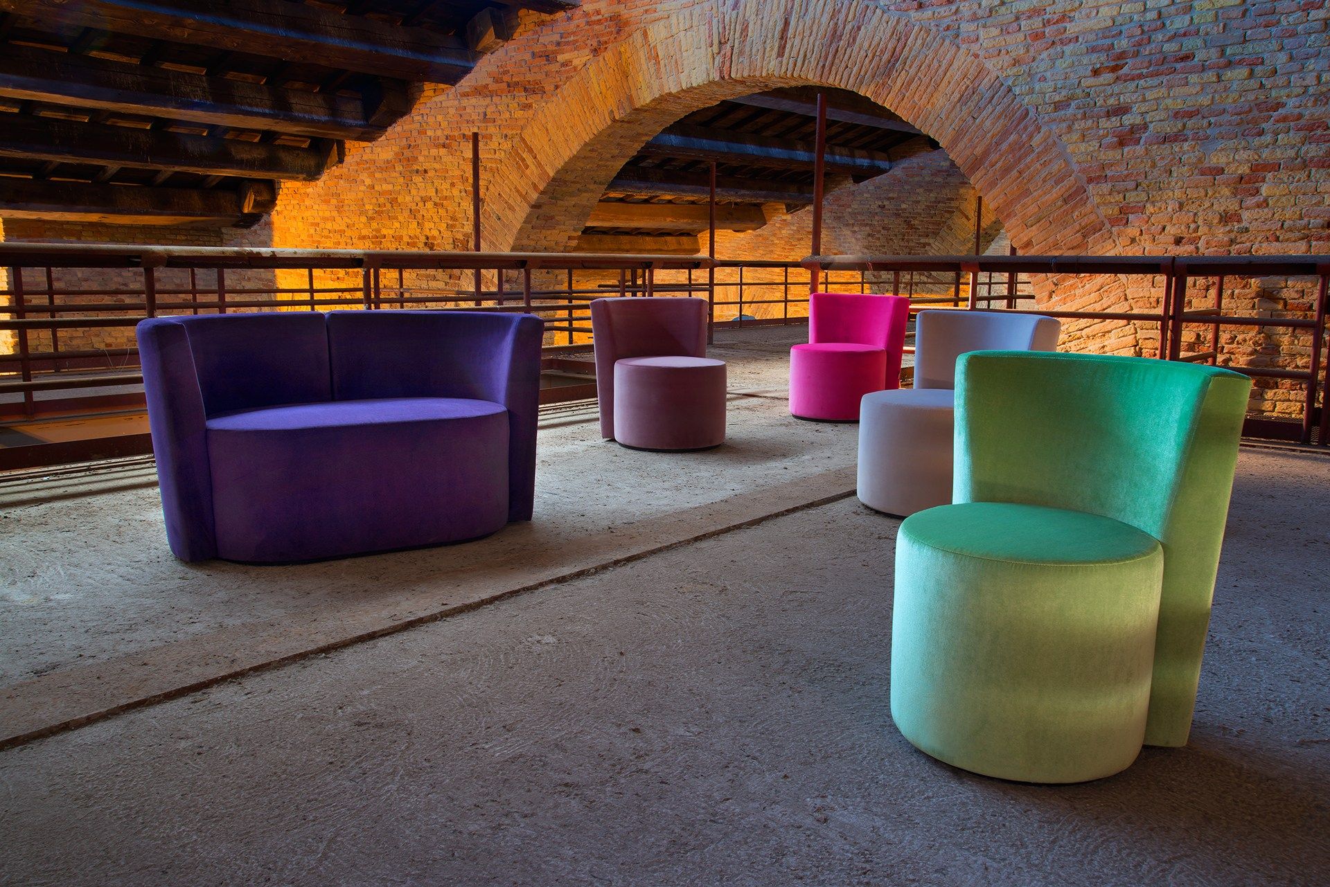 Тканевое кресло Domingo Salotti Dalt ARCH-00052662 - Вид №3