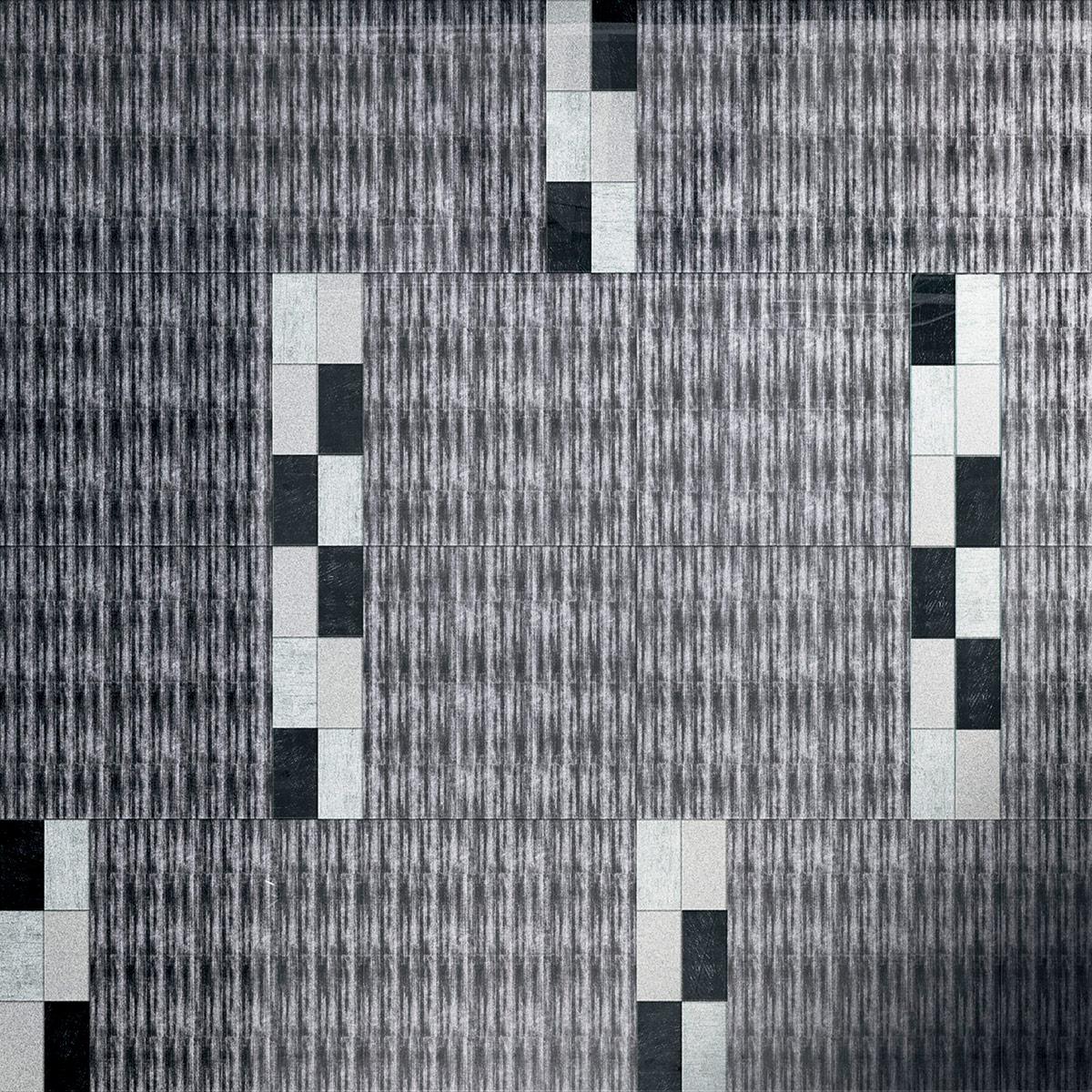 SICIS Bucolico Black Tela Grey Vetrite Tile sun-id-1991306 - Вид №5