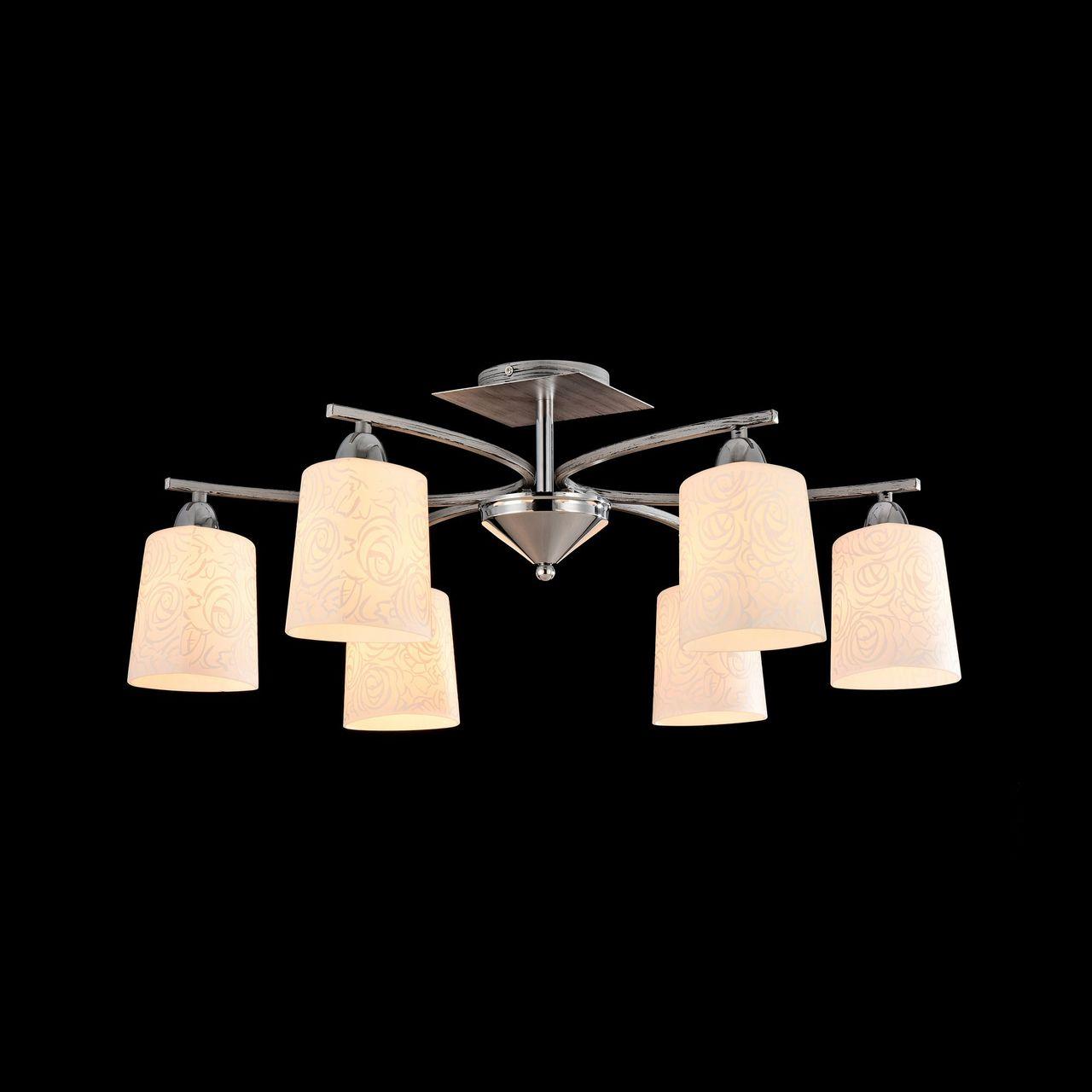 Потолочная люстра Freya Ciclo FR5117CL-06CH FREYA CICLO 328365 Белый;хром - Вид №3