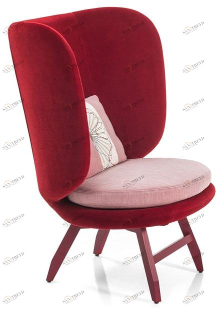 Moroso Кресло из ткани с высокой спинкой Sushi edition sun-id-1442926