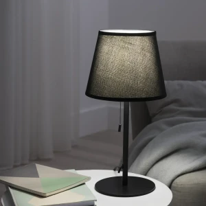 Настольная лампа декоративная Inspire Junon цвет черный
