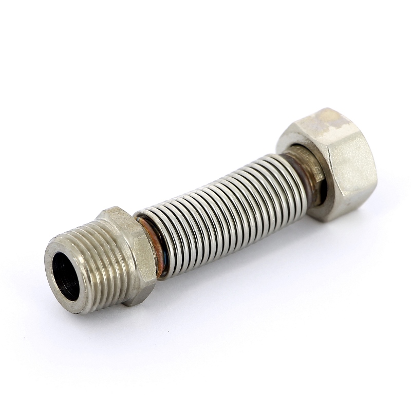 Подводка для воды НВ Flexorapid из нержавеющей стали EMMETI 1/2" 6.5-12.5см 02412612 - Вид №3