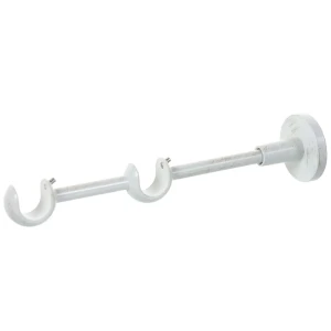 Держатель двухрядный открытый Inspire 12/20 см цвет белый антик