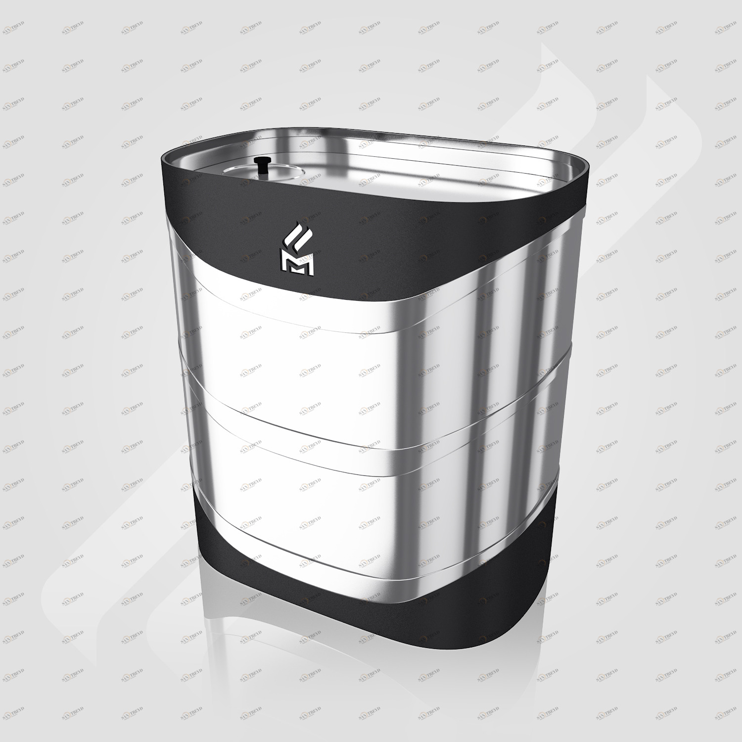 Бак навесной MAGMA 60 л. (0,5 мм AISI 439) вертикальный 6422