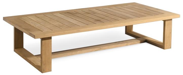 MANUTTI Низкий круглый садовый столик из тика Siena sun-id-1483306 - Вид №5