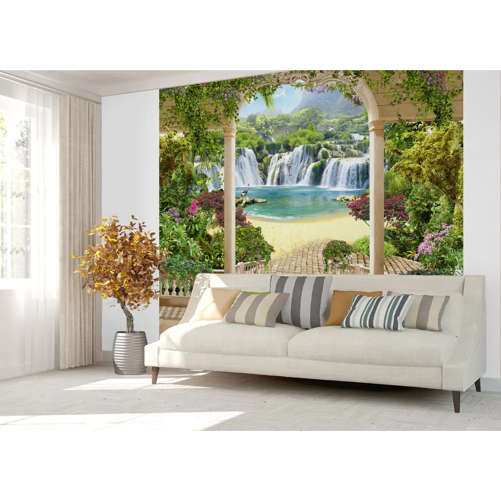 Фотообои Чудесный вид флизелиновые 300x270 см. 10382-Л МОСКОВСКАЯ ОБОЙНАЯ ФАБРИКА Malex factory STLM-2017853 - Вид №1