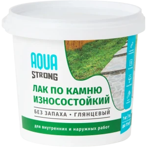 81952768 Лак по камню Aquastrong высокопрочный 1.0 кг STLM-0800072