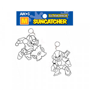 23857 Набор витражей Средние РОБОТЫ-1 AMOS