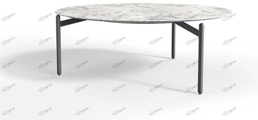 Now & Future Низкий круглый журнальный столик для гостиной sun-id-1502781