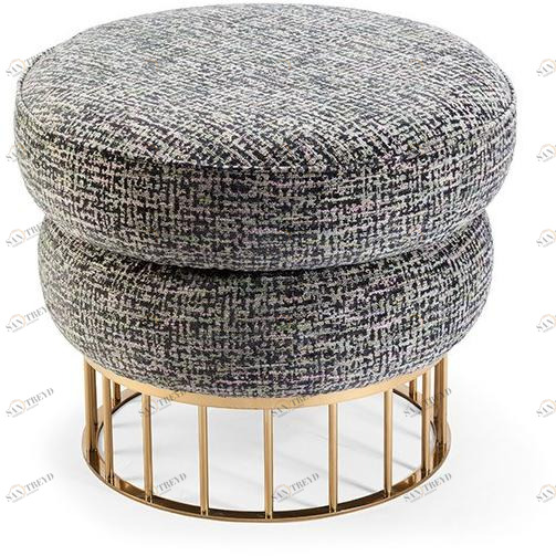 Mambo Unlimited Ideas Круглый пуф из ткани sun-id-1347283