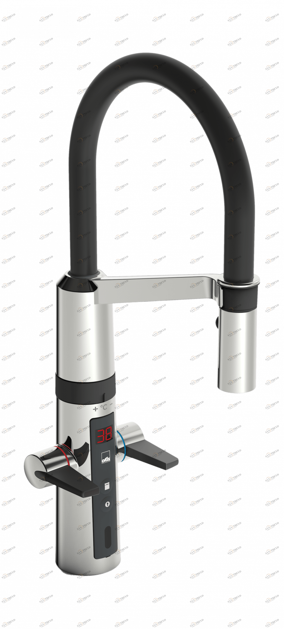 Oras 2729F Смеситель для кухни с клапаном, 230/5 V 2729F Optima Хром 