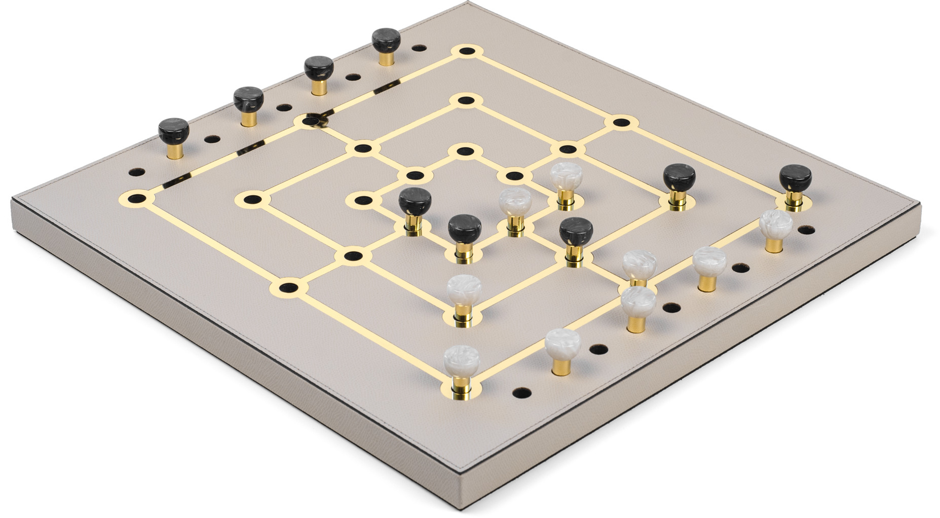 Набор игр «Мельница» - 39X39XH2,5 см / зернистая кожа_earth