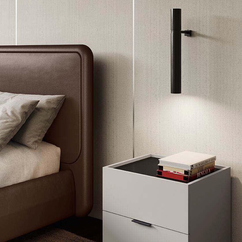 Двуспальная кровать из ткани с мягким изголовьем Febal Casa OPUS ARCH-00102440 - Вид №3