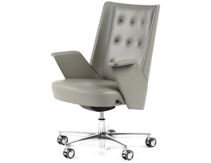 ESTEL GROUP Кожаное кресло для руководителя со средней спинкой Embrasse sun-id-1513927 - Вид №1