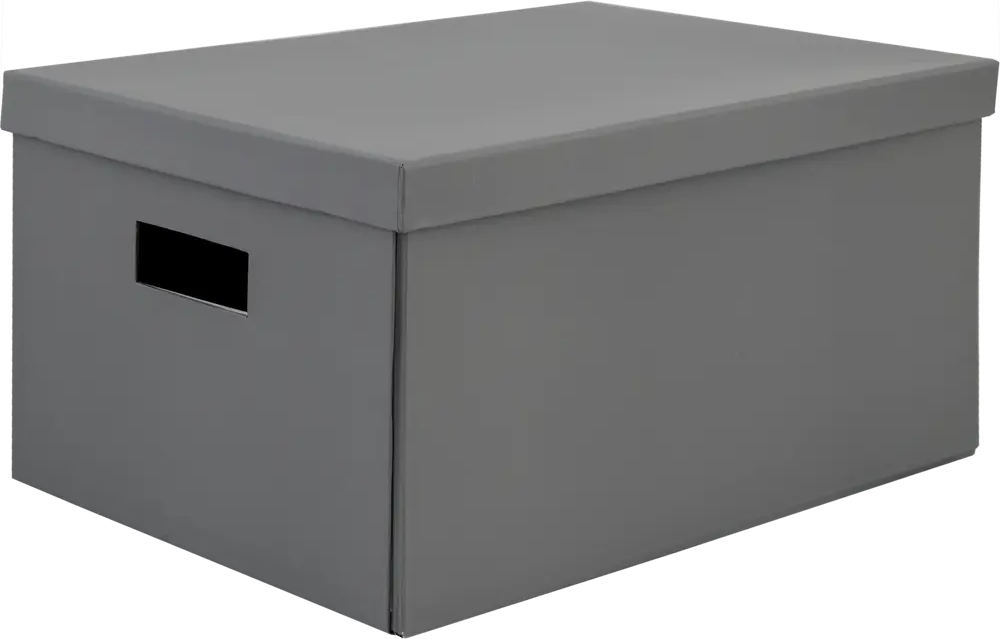 STORIDEA Складная картонная коробка для хранения 40×28×20 см, серая 82861131