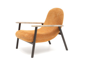 Тканевое кресло с подлокотниками