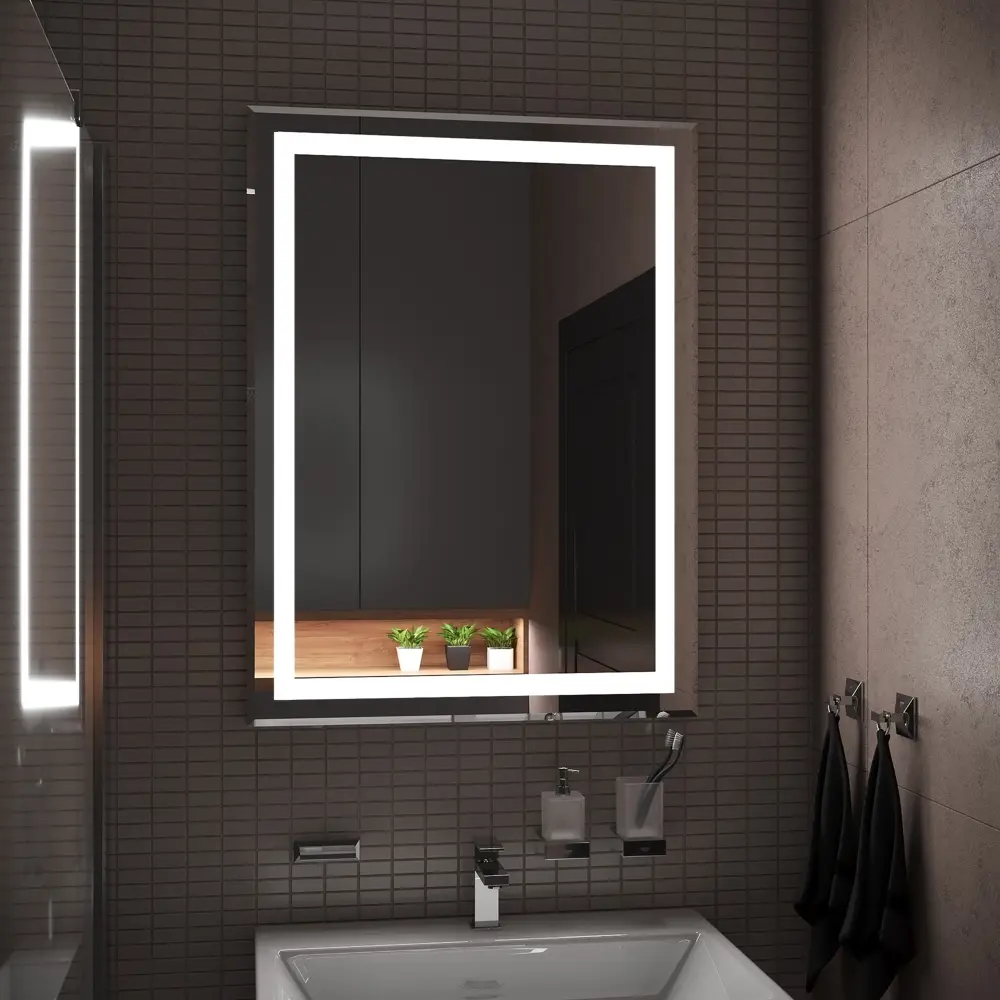 Зеркало Santreyd Pronto Lux с LED-подсветкой для ванной 60x80 82184125
