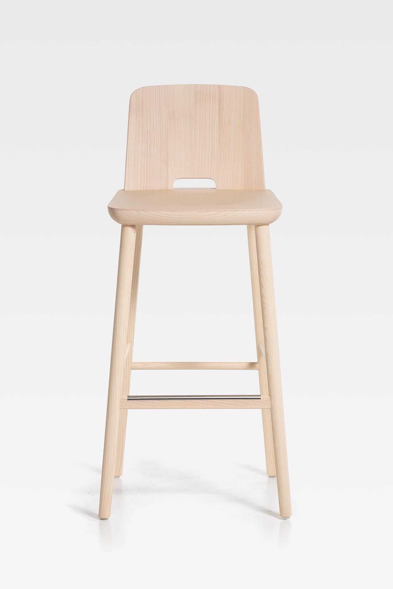 Высокий стул из ясеня со спинкой SIPA планшет ARCH-00036178 - Вид №10