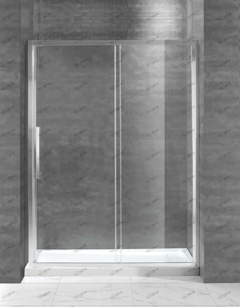 Душевая дверь в нишу CEZARES LUX-SOFT-W-BF-1-130-C-Cr-IV 