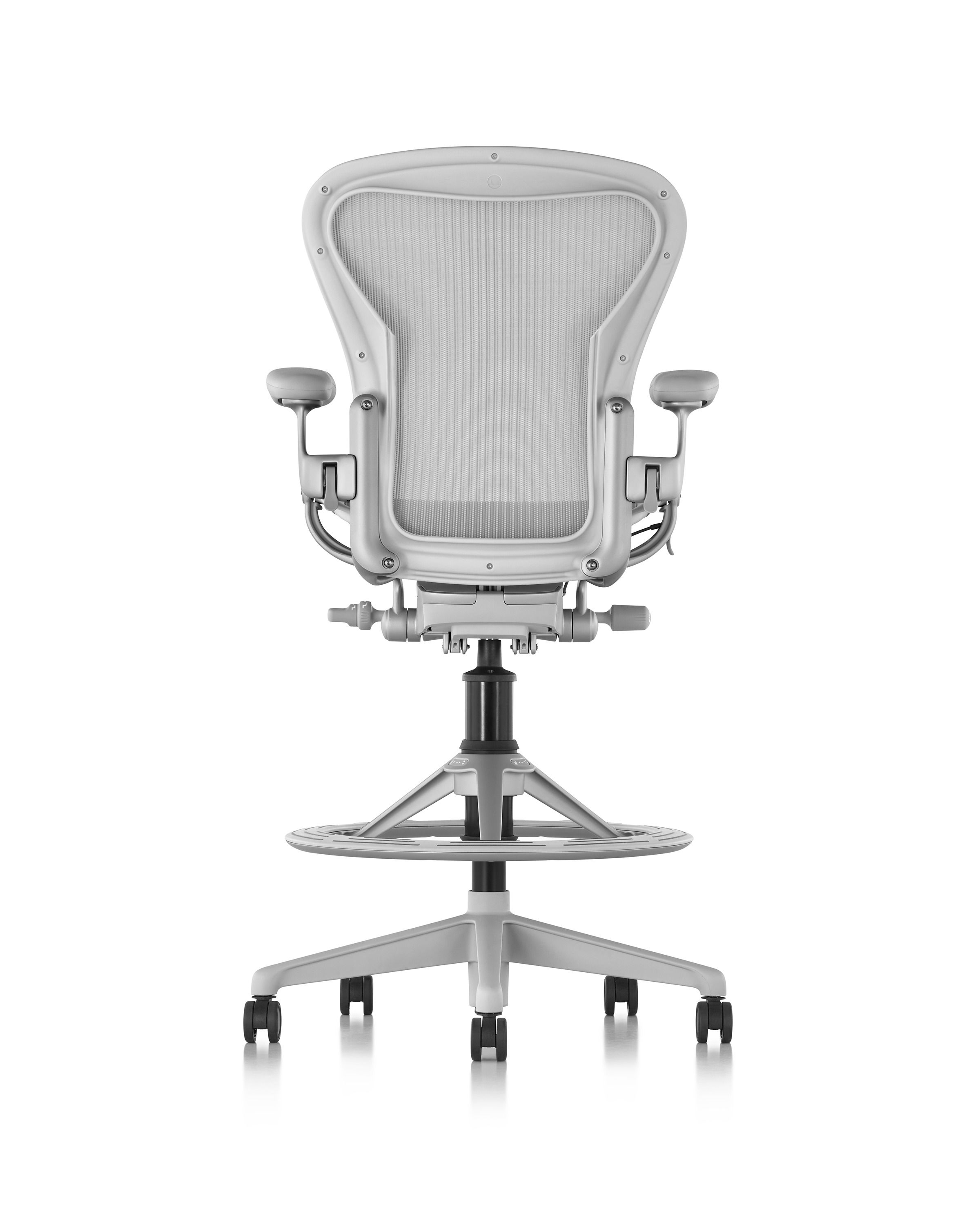 5 спиц поворотный офисный стул с подлокотниками Herman Miller Aeron ARCH-00029451 - Вид №45