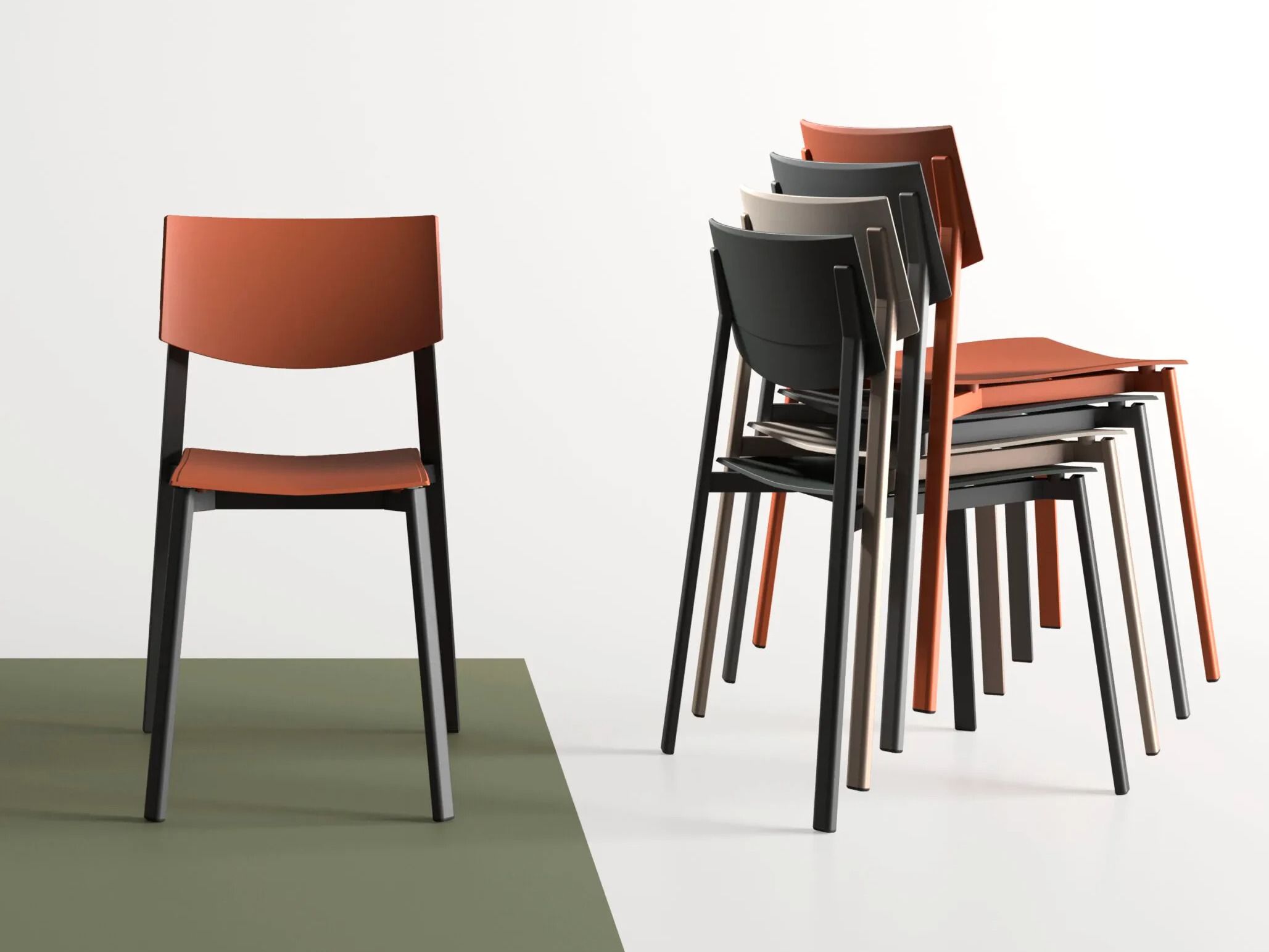 Стул из полипропилена Pointhouse Beba ARCH-00121694 - Вид №5