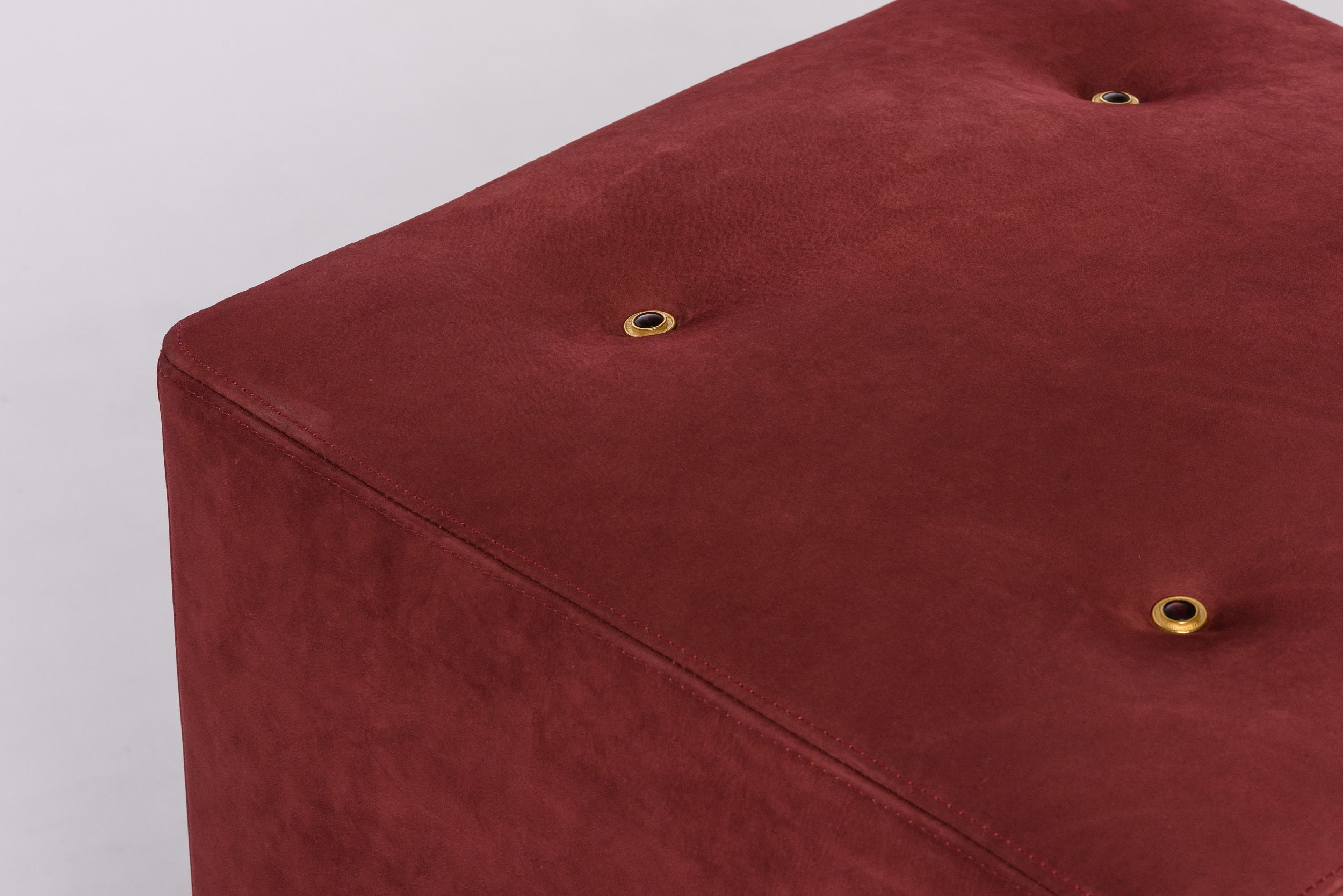 Квадратный Оттоман из нубука Bellotti Ezio Delfi ARCH-00017878